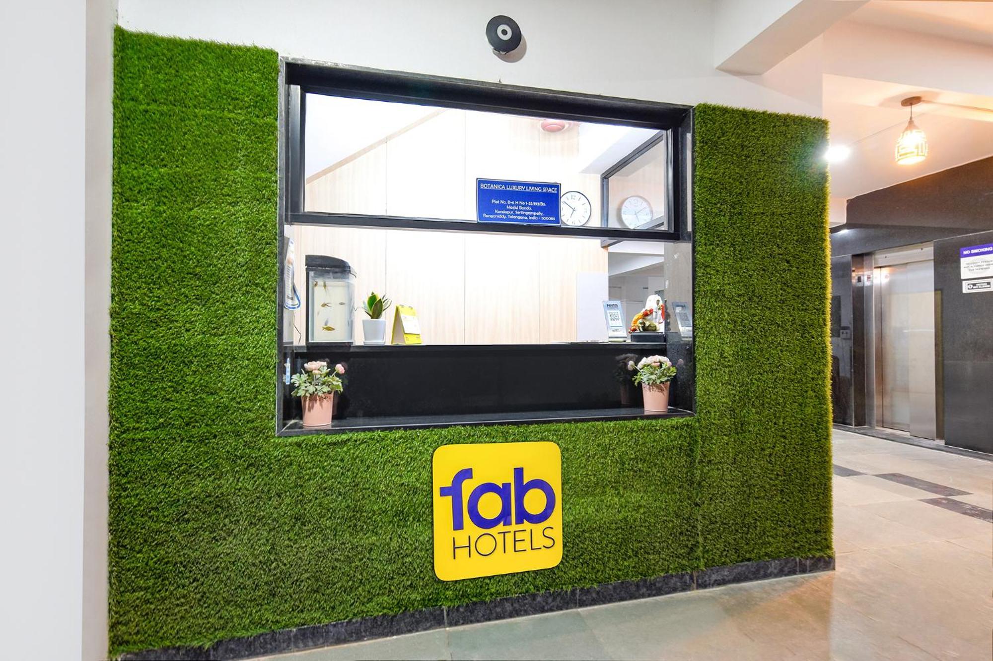Fabhotel The Botanica - Nr Hyderabad Central University, Kondapur Kondapur  Dış mekan fotoğraf